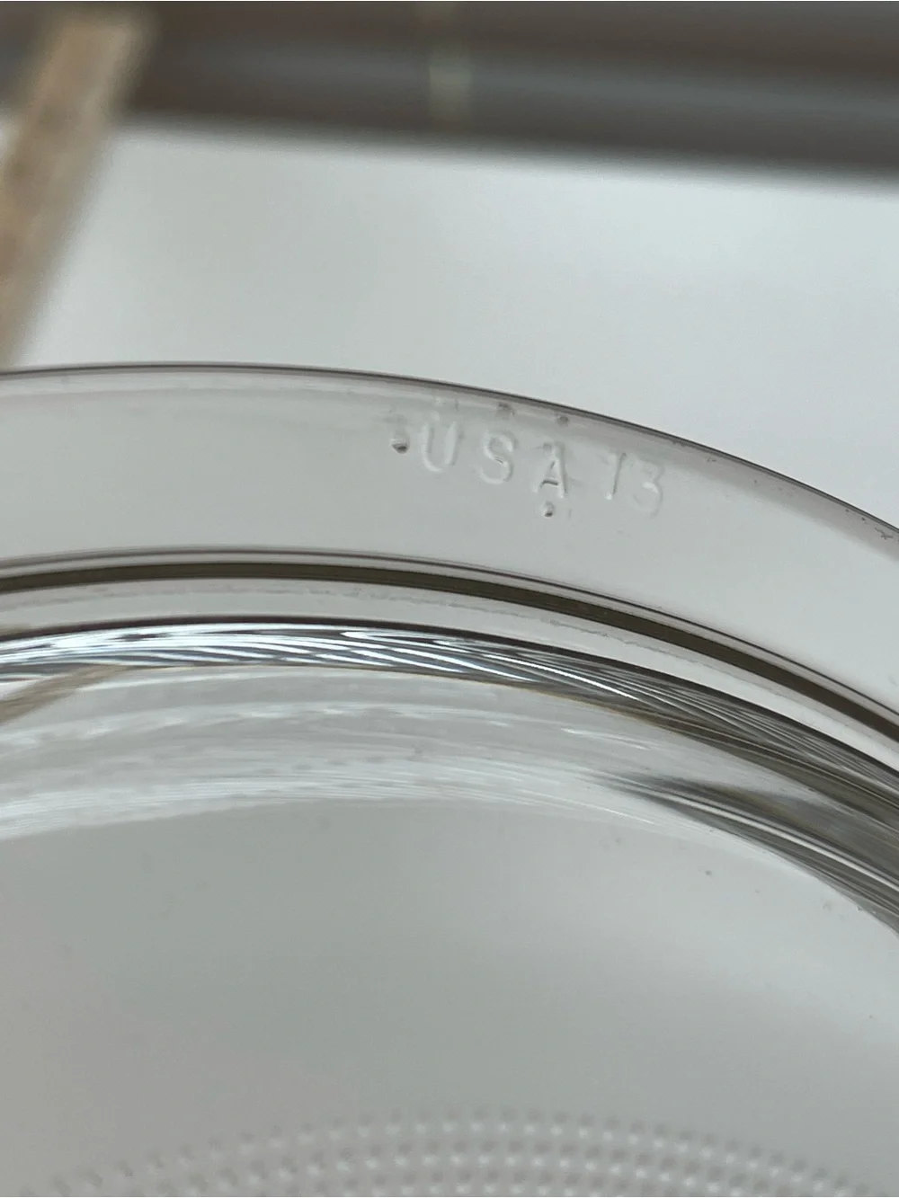 Pyrex USA 13 Clear Glass Replacement Casserole Lid 9